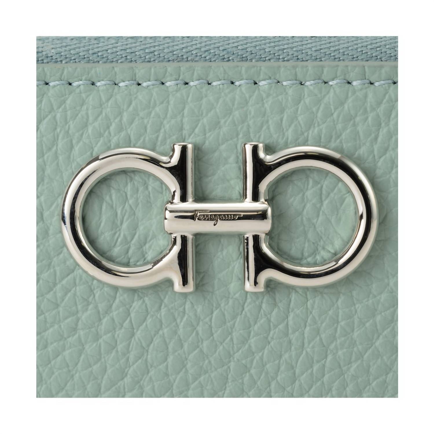 Salvatore Ferragamo - Women's Gancini Zip Wallet Card Holder