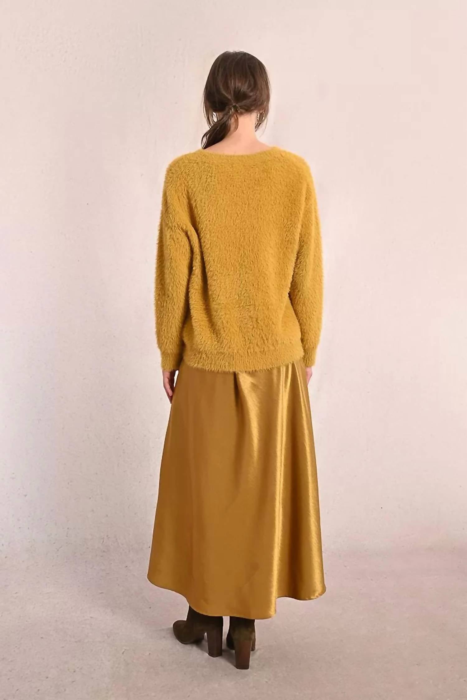 Molly Bracken - Fuzzy Knitted Sweater