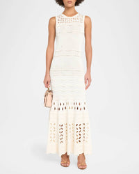 Ulla Johnson - Lakshmi Eyelet Knit Dress