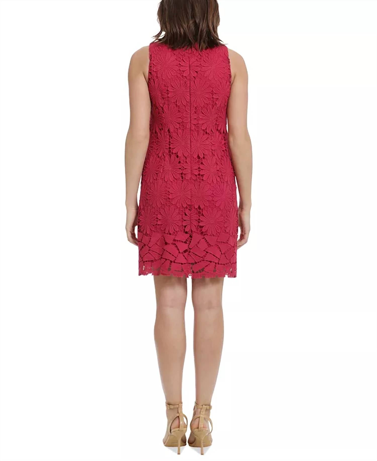 London Times - Daisy Lace Mini Dress