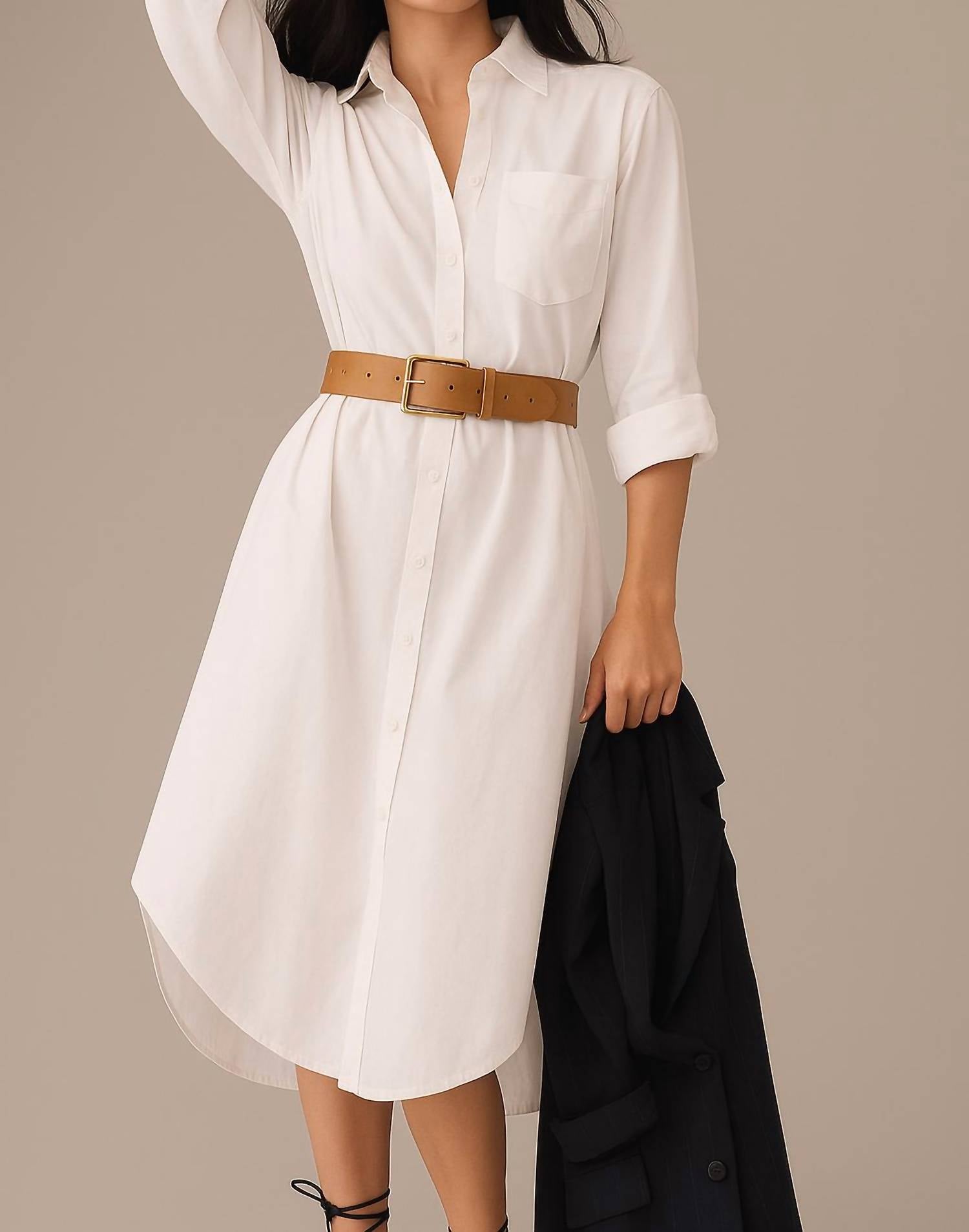ADA Collection Women's Maverick Belt in honey - women's accessory - detail view