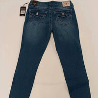 True Religion - Men's Jeannie Curvy Mid-rise Flap Super Skinny