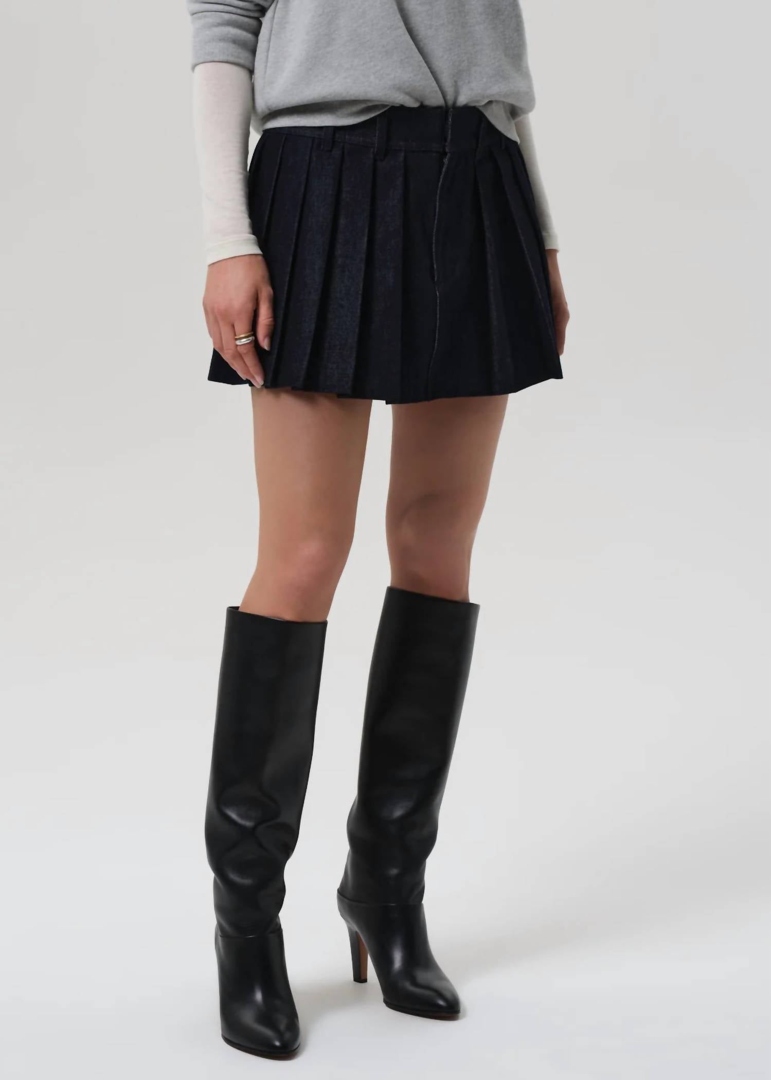 Citizens Of Humanity - Pleated Mini Skirt