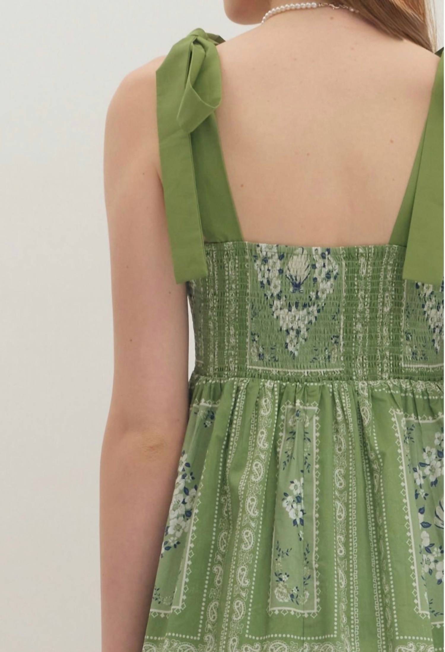Entro - Provence Picnic Midi Dress