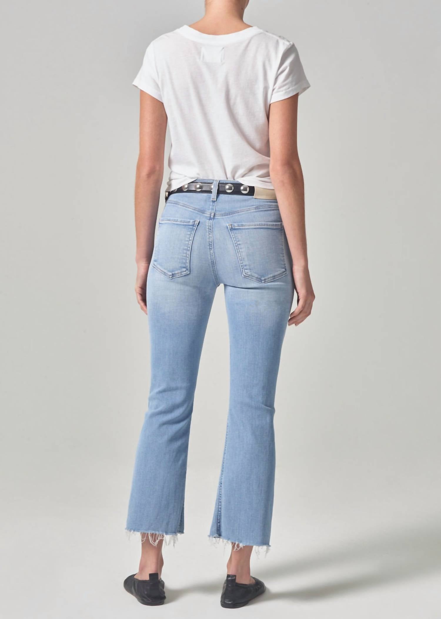 Citizens Of Humanity - Isola Cropped Bootcut Jeans