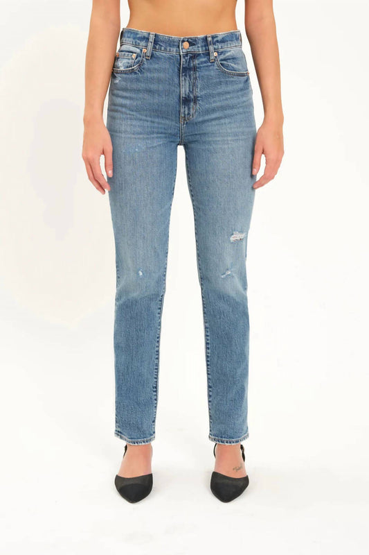Daze - Smarty Pants High Rise Slim Jeans