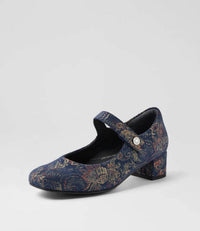 Ziera - Women's Kitty Suede Mary Jane Heels
