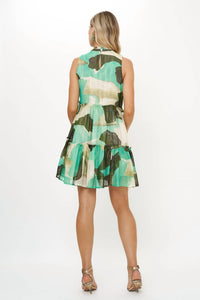 Oliphant - Ruffle Tiered Short Dress