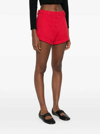 POSSE Jacqueline Shorts in scarlet 1 - women's shorts - detail view