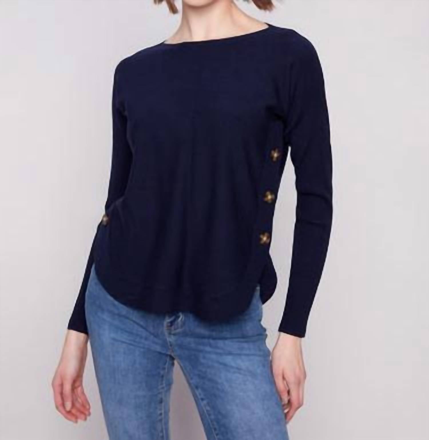 Charlie B - Boat Neck Sweater