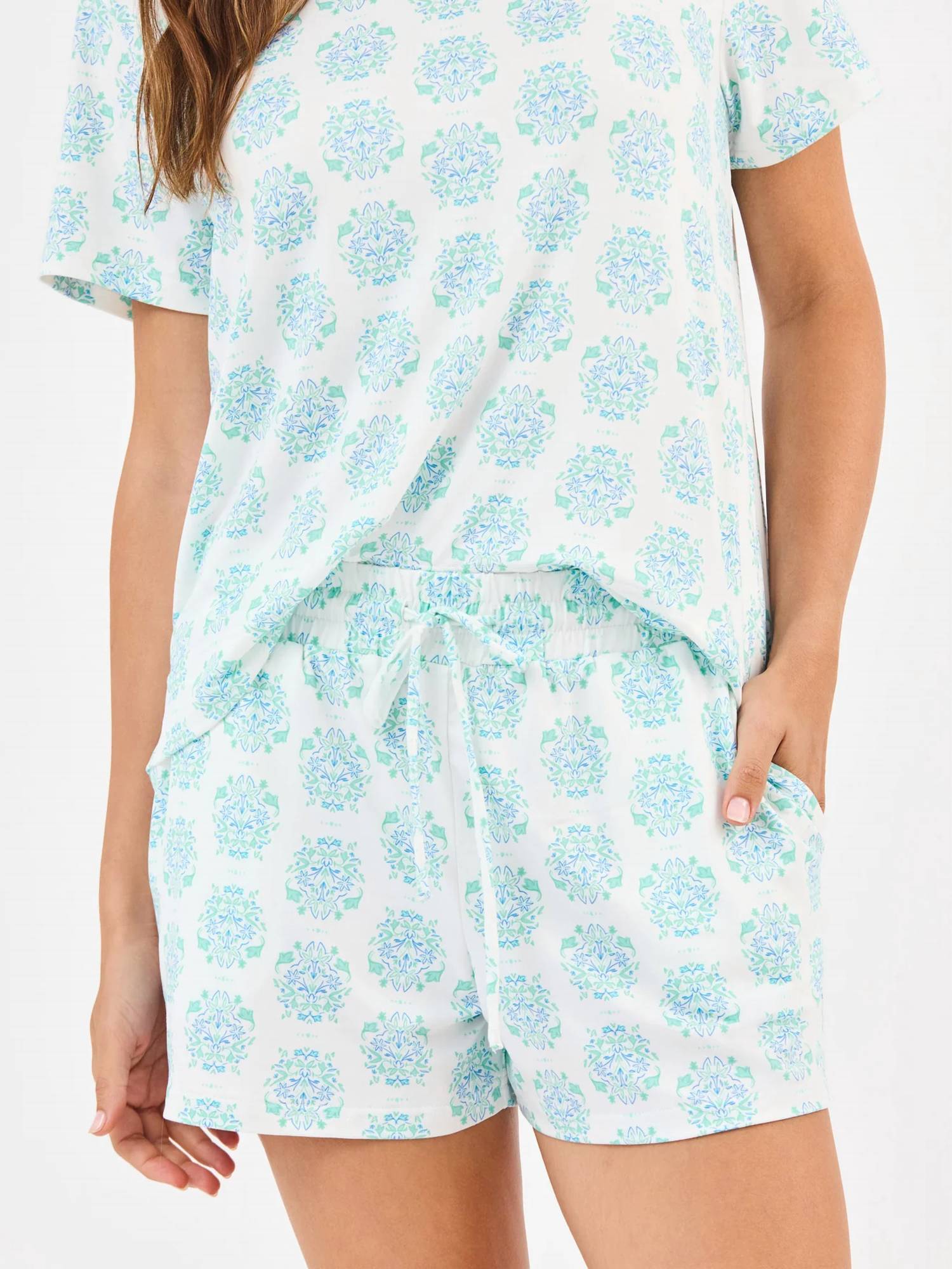 Mary Square - Alli Pj Shorts Set