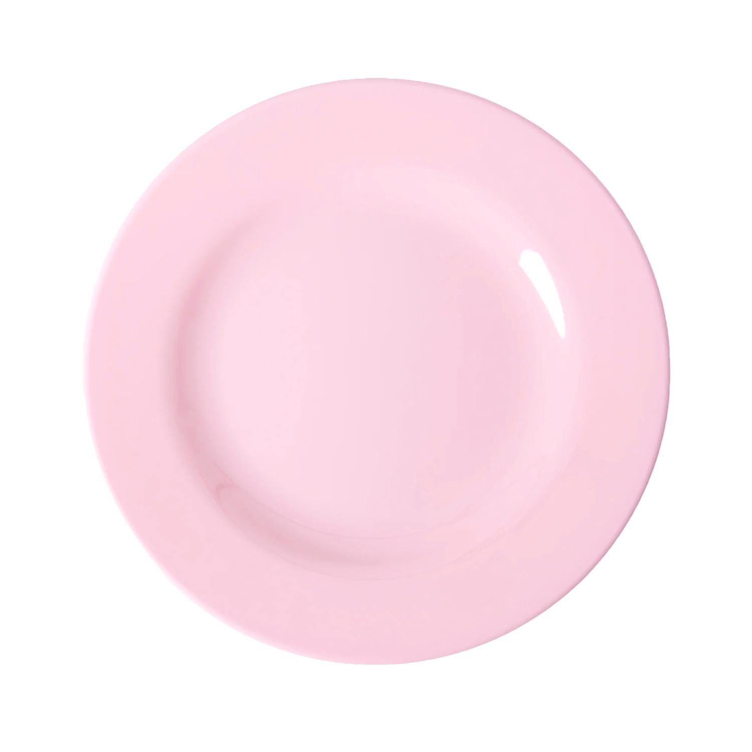 Rice By Rice - Round Melamine Set Of 6 Plates