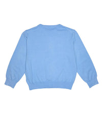 8apart Junior Women's Ronnie Cardigan in light blue - women's cardigan - detail view