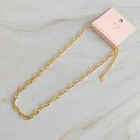 Ellison+Young Women's Equestrian Horse Bit Anchor Link Necklace in gold - women's jewelry - view 4
