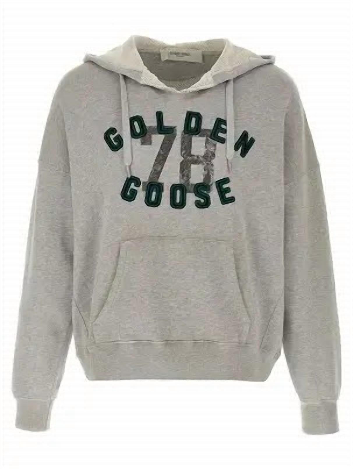 Golden Goose - MEN'S MORMAN OVER HOODIE RIBBED SIDE