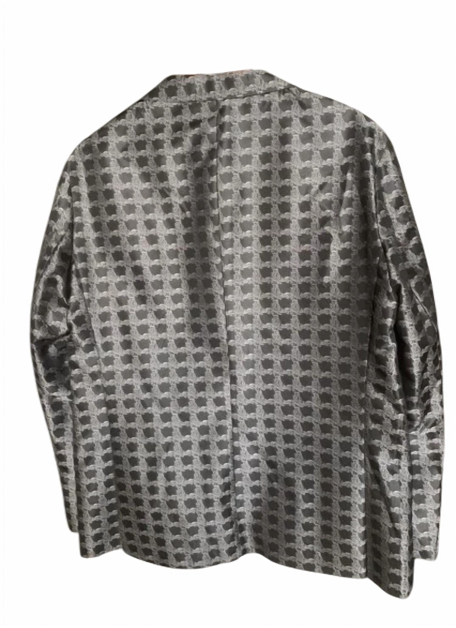 Mizumi Couture - Men Two-tone Checked Blazer
