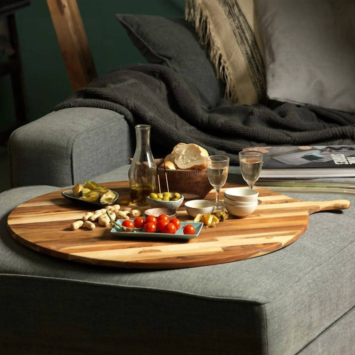 Teakhaus - Extra-large Atlas Serving Board