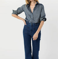 Ann Mashburn - Boyfriend Button Down Shirt