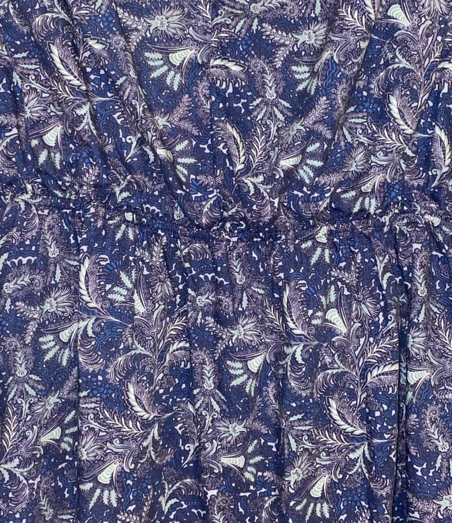 Lucy Paris - Raissa Paisley V-neck Dress