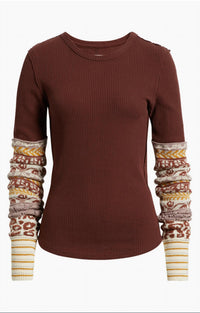 Free People - All In Cuff Top