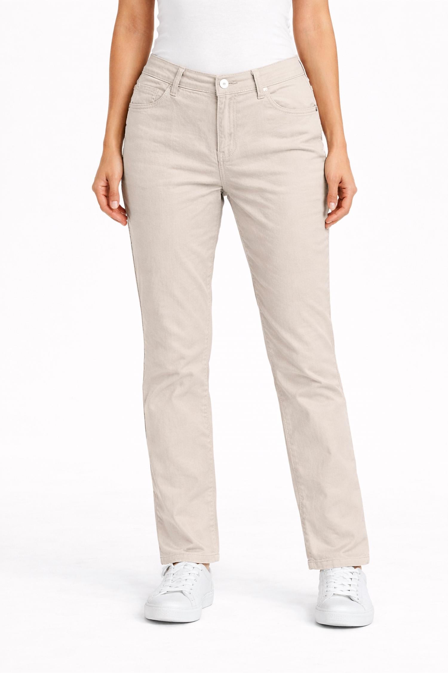 COCO + CARMEN OMG ZOEY ZIP STRAIGHT LEG CORDUROY PANTS WITH SLIT in grey - women's pants