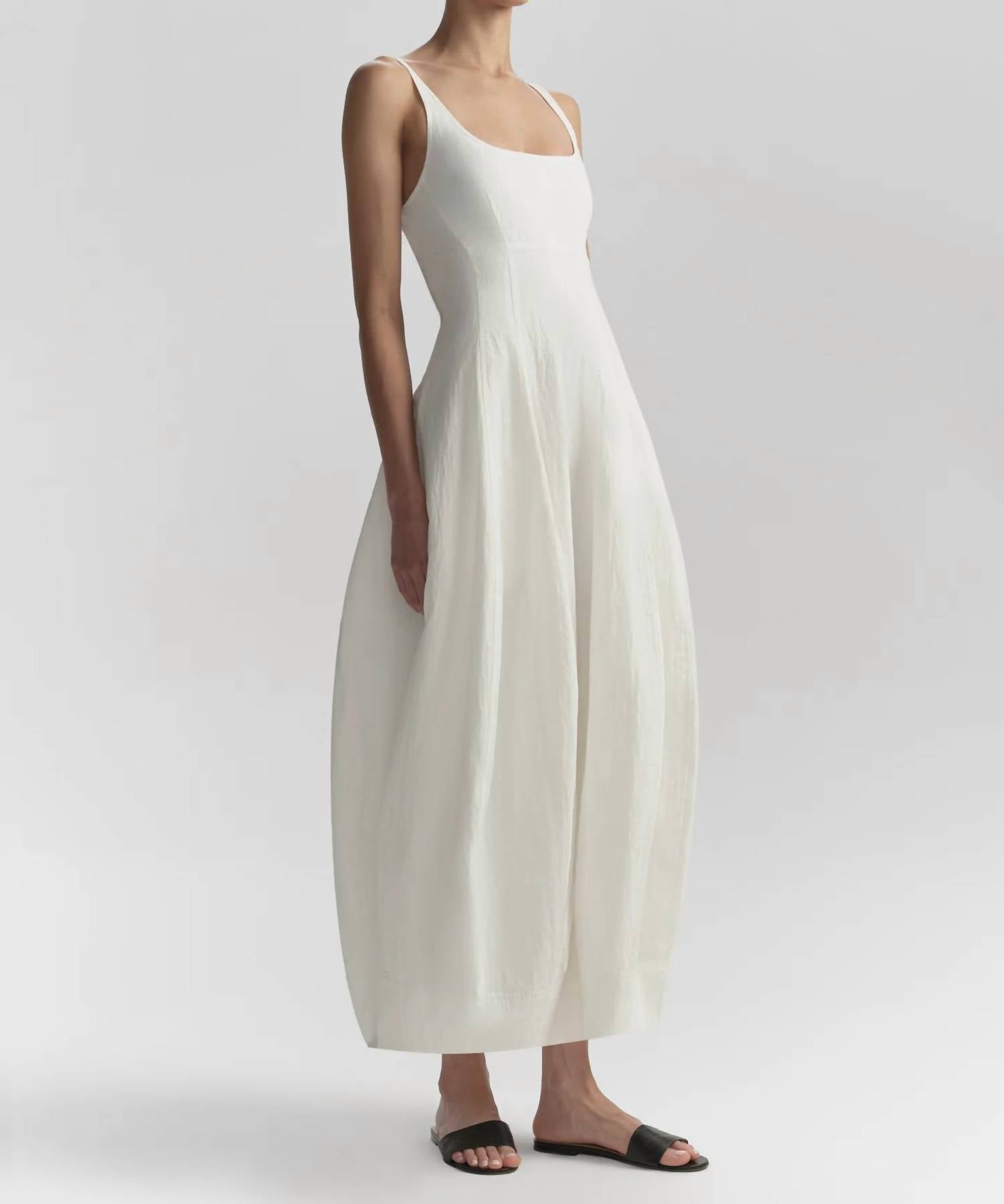 A.L.C. - Nina Cotton Nylon Midi Dress