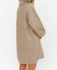 Show Me Your Mumu Chester Mini Sweater Dress in oatmeal knit - women's dress - view 4