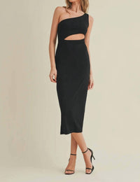 Cloud Ten - Selena Cut Out One Shoulder Dress