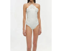 Jonathan Simkhai - Nicolette Broderie Anglaise One Piece Swimsuit