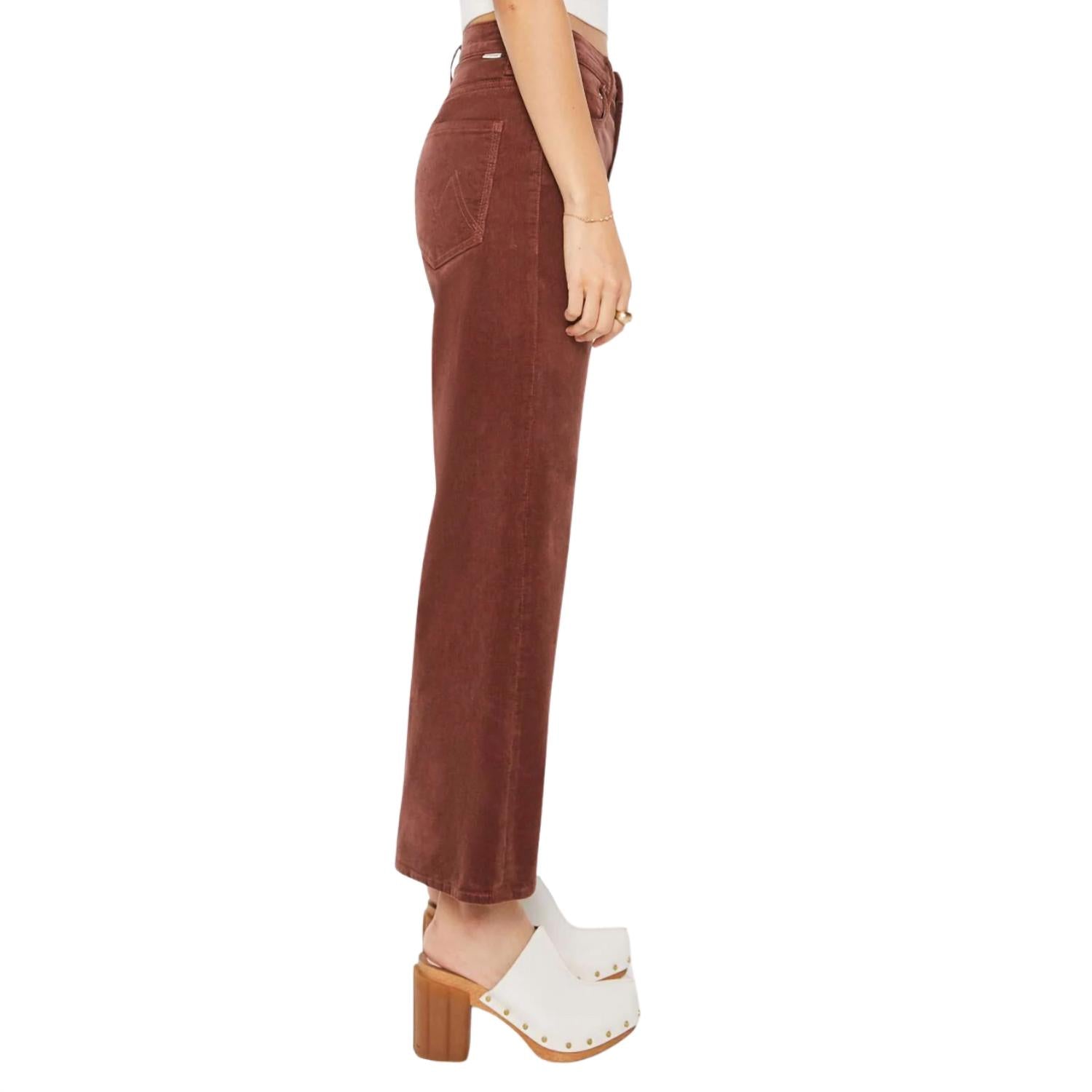 Mother Maven Ankle Corduroy Pants in aztec - women's pants - alternate view
