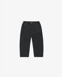 Rylee + Cru Baggy Pant in washed black 1 - kids' item - view 5