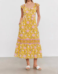 Velvet by Graham & Spencer Jazlyn Dress in sunburst - women's dress