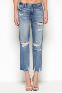 Hidden - Bailey Slim Fit Boyfriend Jean