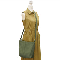 ILI New York Urbano Bucket Bag in sage - women's bag - view 5