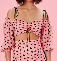 For Love & Lemons - Dominique Crop Top