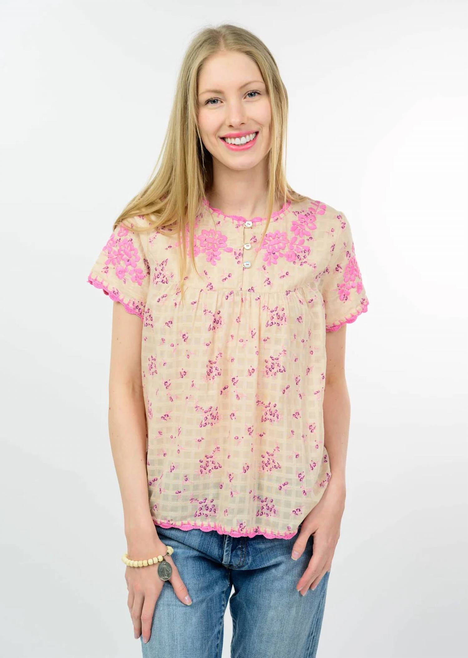 Ivy Jane - Nora Embroidered Blouse