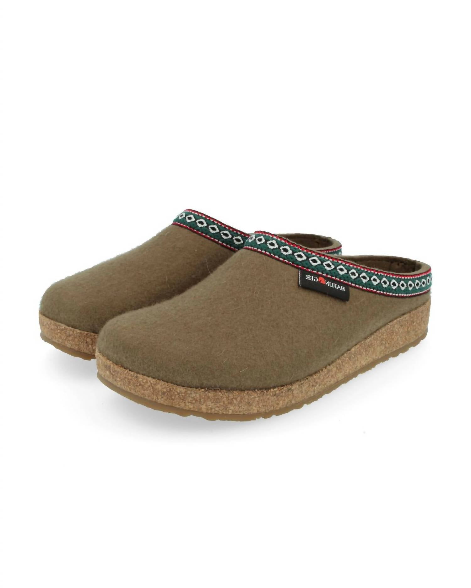 Haflinger - Women's Gizzy Classic Boiled Wool Clog