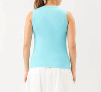 Karen Kane - Ribbed Crewneck Tank
