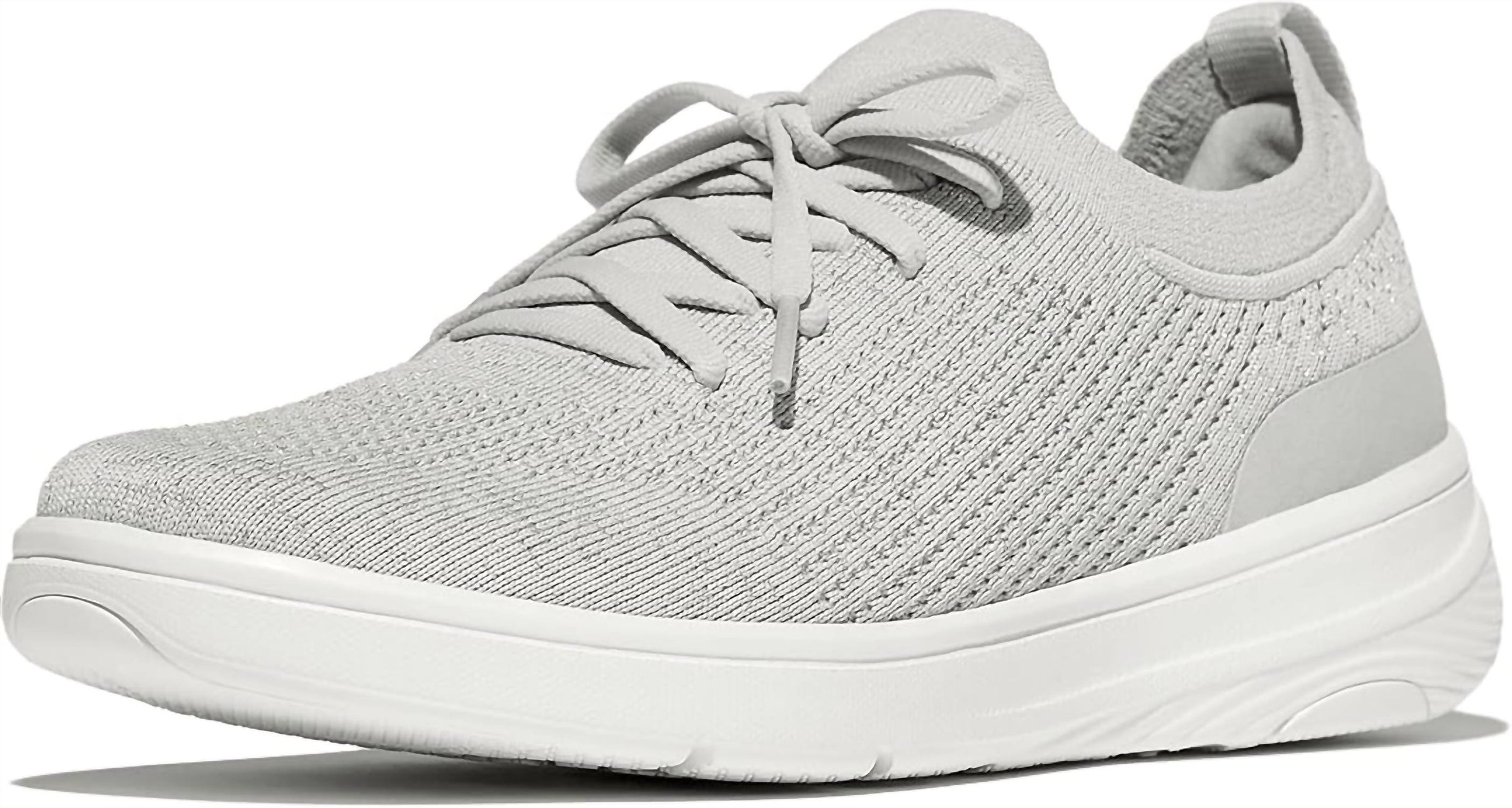 Fitflop - Women's Super-q Knit Slip-on Laced Sneakers