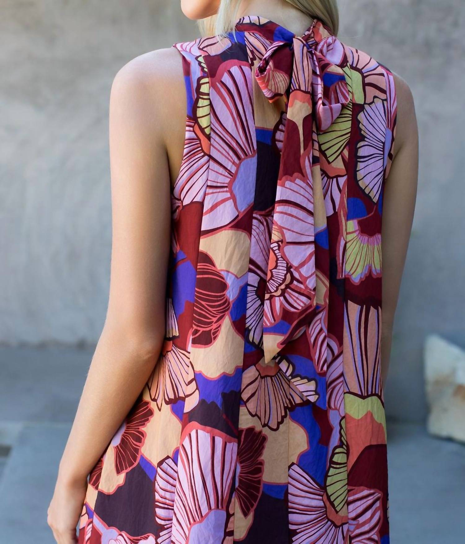 Thml - Fall Sleeveless Floral Print Dress