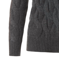 Kinross - Women's Long Cable Vee Pullover