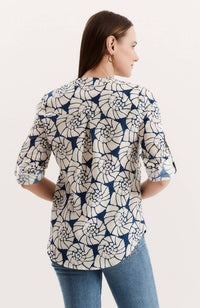 Tyler Boe - Anna Linen Cotton Shell Shirt