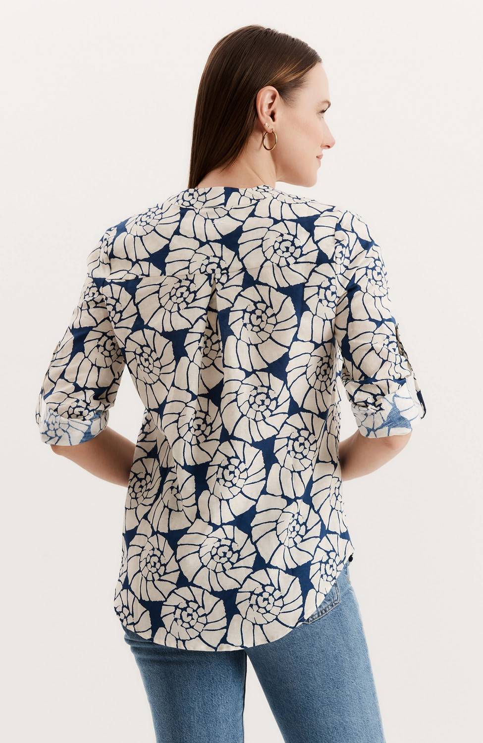 Tyler Boe - Anna Linen Cotton Shell Shirt