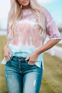 Shiying Fashion - Women's Tie Dye Tee