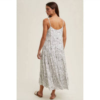 Wishlist - Floral Sleeveless Midi Dress