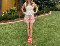 Emory Park - Margot Lace Trim Shorts