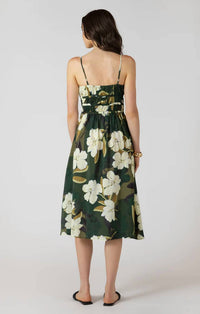 Dex Clothing - Palm Blossom Midi Dress