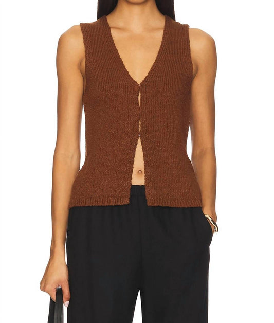 Astr - Taimi Crochet Sweater Vest
