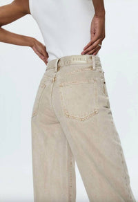Pistola - Ryder High Rise Cuffed Straight Pants