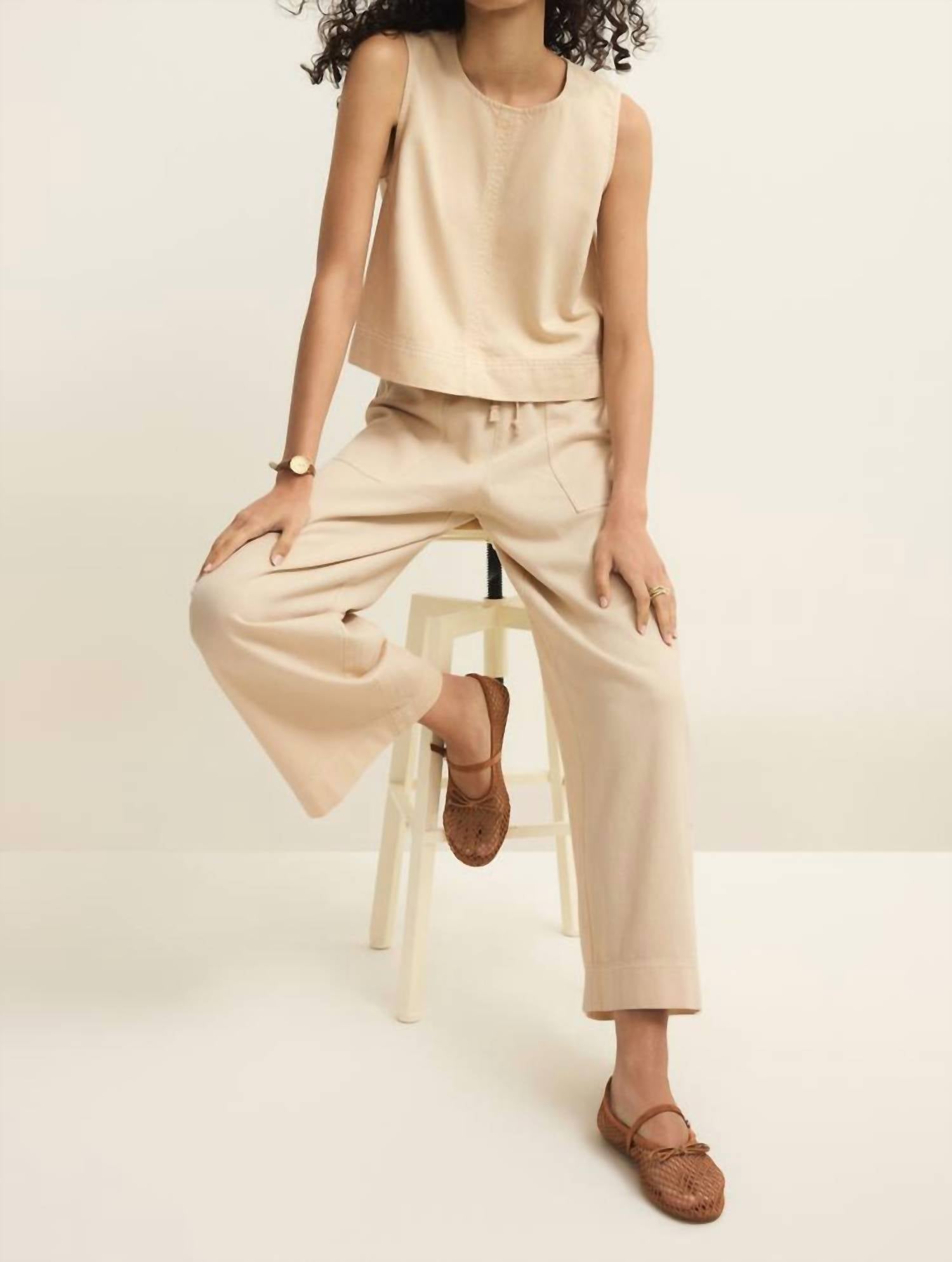 Z Supply - Daycation Twill Wide Leg Utility Pant